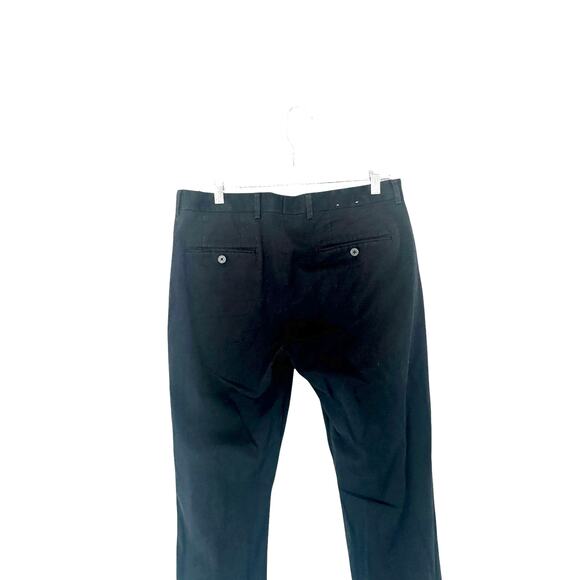 Express Men's Black Photographer Office Work Straight Leg‎ Dress Pants 32 x 32 - Picture 7 of 11